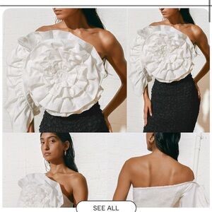 Mara Hoffman Minerva One-Shoulder Top